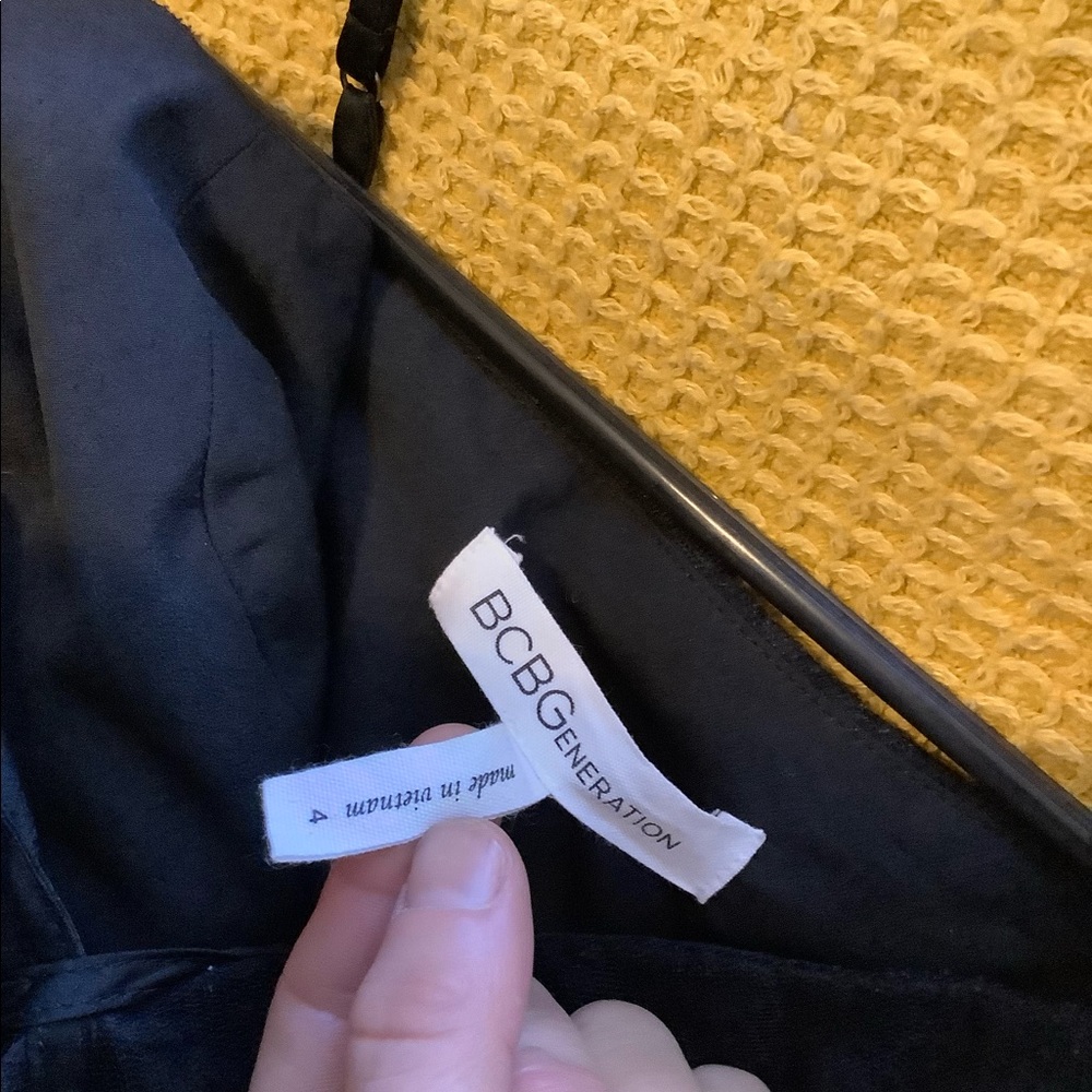 Black BCBG cocktail party dress